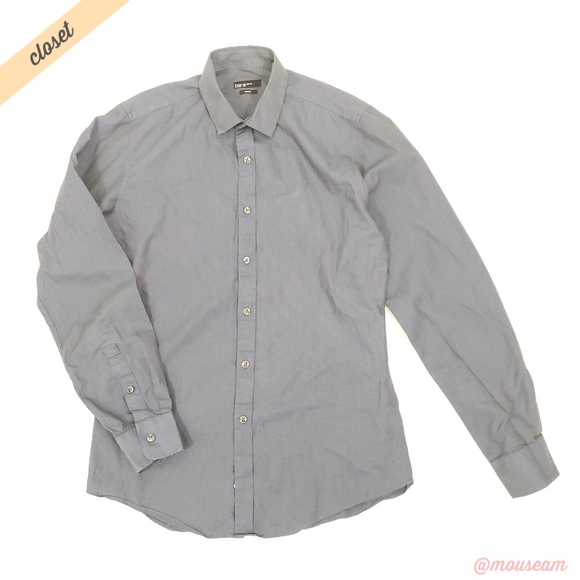 Bar III Other - [Bar III] Blue Slim Fit Button Down Dress Shirt